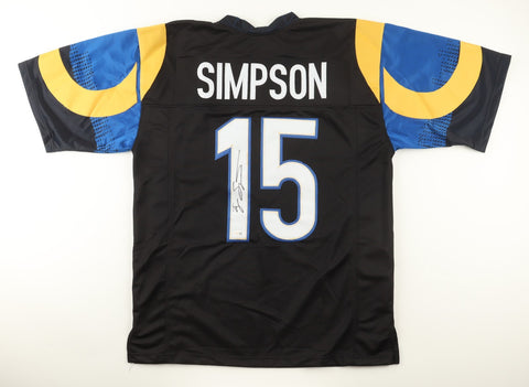 Ty Simpson Signed Los Angeles Rams Jersey (JSA) 2026 1st Round Pck / Alabama QB