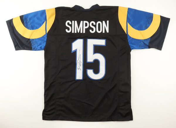 Ty Simpson Signed Los Angeles Rams Jersey (JSA) 2026 1st Round Pck / Alabama QB