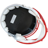 Tedy Bruschi Signed New England Patriots F/S TB Helmet Beckett Witness 51686