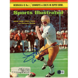 Joe Theismann Autographed Notre Dame Irish Sports Illustrated 1971 Beckett 51495