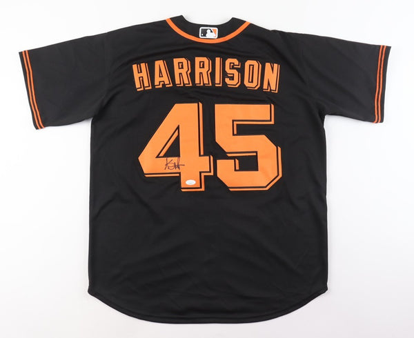 Kyle Harrison Signed San Francisco Giants Nike Jersey (JSA COA) 2020 3rd Rnd Pk.