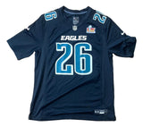 Saquon Barkley Signed Eagles Super Bowl 59 LIX Black Nike Jersey PSA 3C89566