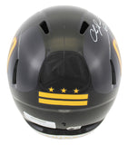 Commanders Chris Samuels Signed 2022 Alt F/S Speed Rep Helmet W/ Case BAS Wit