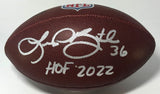 Packers LEROY BUTLER Signed Wilson NFL Replica Football AUTO w/ HOF 2022 - BAS