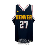Jamal Murray Autographed Denver Navy Nike Swingman Basketball Jersey - Fanatics