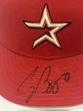 Craig Biggio Autographed Houston Astros Cap | Fleer Hologram | with Display Case