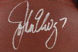 John Elway Autographed Denver Broncos Football Wilson eXtreme Grip Beckett 52866