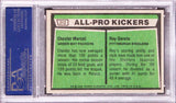 Packers Chester Marcol Authentic Signed 1975 Topps #212 Card PSA/DNA Slabbed