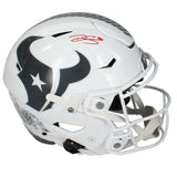 Dalton Schultz Autographed Texans Authentic 2024 STS Speedflex Helmet Beckett