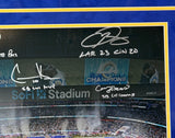 LA Rams Super Bowl LVI Celebration 16x20 Photo -- 6 Signatures | LE Fanatics COA