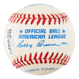 Jim Catfish Hunter Oakland A's Signed Official AL Baseball JSA QR