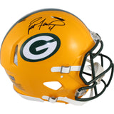 Brett Favre Autographed Green Bay Packers Authentic Helmet Beckett Witness 49189