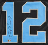 Tim Patrick Signed Detroit Lions Black Jersey (Beckett) Ex-Utah Wide Receiver