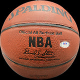 Mickael Pietrus Signed Basketball PSA Golden State Warriors