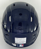 Brewers BRICE TURANG Signed Full Size Milwaukee Rawlings BLUE Helmet AUTO - FAN