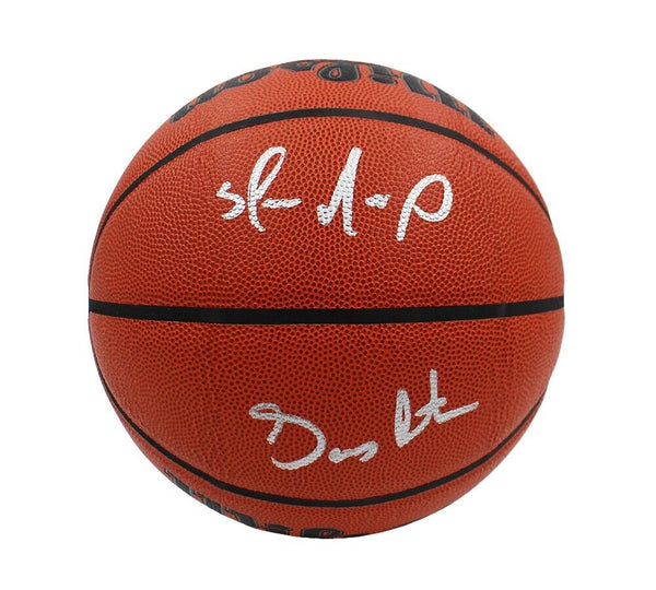 Shawn Kemp and Gary Payton Signed Seattle SuperSonics Wilson Indoor/Outdoor NBA