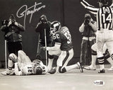 Lawrence Taylor Signed 8x10 New York Giants Cunningham Sack JSA QR