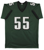 Brandon Graham Authentic Signed Green Pro Style Jersey BAS Witnessed