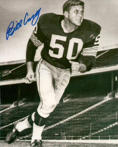 Packers BILL CURRY Signed 8x10 Auto Photo #2 1965 NFL & Super Bowl I Champ