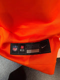Jonah Elliss Autographed Denver Broncos Orange Nike Jersey Inscribed BAS COA