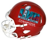 PATRICK MAHOMES SIGNED KANSAS CITY CHIEFS SUPER BOWL LVII SPEED AUTHENTIC HELMET