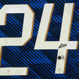 Rayan Cherki Signed France Soccer Jersey #24 with Beckett COA