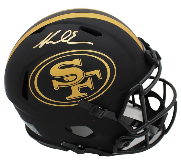 Mike Evans Signed San Francisco 49ers Speed Authentic Eclipse NFL Helmet