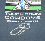 Emmitt Smith Autographed Dallas Cowboys Homage T-Shirt - Beckett W Hologram