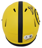 Steelers Jack Sawyer Authentic Signed Rave Speed Mini Helmet BAS Witnessed