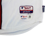 Evan Gattis Signed Game Issue Atlanta Braves Memorial Day Jersey -Game Used Insc