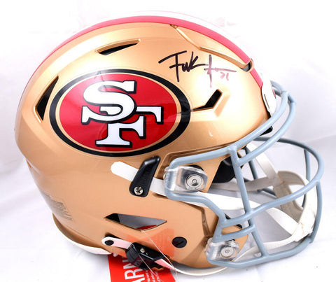 Frank Gore Autographed San Francisco 49ers F/S Speed Flex Helmet-Beckett W Holo