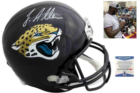 Jacksonville Jaguars Josh Allen Autographed Signed Helmet - Beckett Authentic