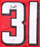 Xavier Watts Signed Atlanta Falcons Jersey (JSA) Ex-Notre Dame Defensive Back