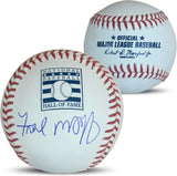 Fred McGriff Autographed Hall of Fame HOF Logo Signed Baseball TRISTAR COA Case