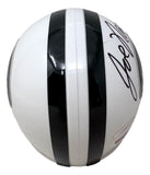 Joe Namath Signed New York Jets Throwback Mini TK Helmet PSA/DNA Hologram