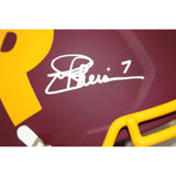 Joe Theismann Signed Washington Redskins AMP F/S Helmet Beckett 42854