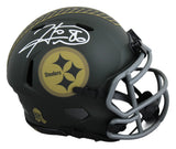 Steelers Hines Ward Authentic Signed 2025 STS IV Speed Mini Helmet w/ Case BAS W