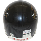 Mark Brunell Signed Jacksonville Jaguars VSR4 Replica Mini Helmet BAS 44159