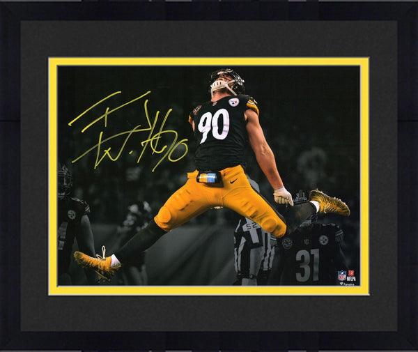 Autographed T.J. Watt Steelers 11x14 Photo