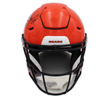 Jay Cutler Signed Chicago Bears SpeedFlex Authentic Alternate Orange NFL Helmet