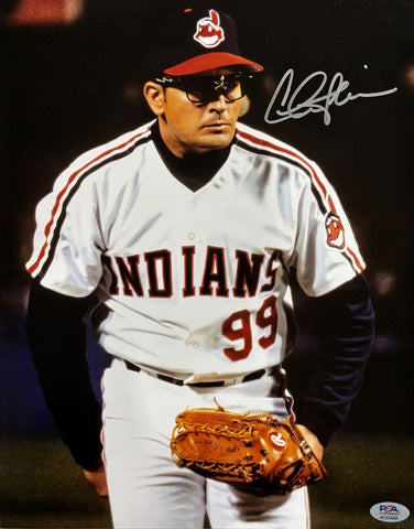 Charlie Sheen Signed 11x14 Major League Photo PSA/DNA Hologram
