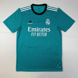 Autographed/Signed Luka Modric Real Madrid Teal Soccer Jersey Beckett BAS COA