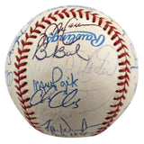 1997 White Sox (33) Thomas, Baines, Guillen Signed Oal Baseball BAS #AC01896