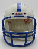 John Mackey HOF Signed/Inscribed Colts Mini Football Helmet JSA 213514