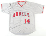 Logan O'Hoppe Signed Los Angeles Angels Jersey (Beckett) Soph. Catching Prospect