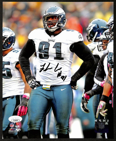 Fletcher Cox Signed/Autographed 8x10 Photo Philadelphia Eagles JSA 197086