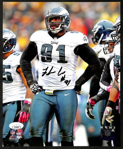 Fletcher Cox Signed/Autographed 8x10 Photo Philadelphia Eagles JSA 197086