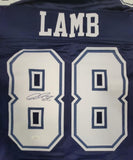 CeeDee Lamb Signed Dallas Cowboys Jersey (JSA) 2020 1st Round Pick Wide Receiver
