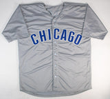 Michael Busch Signed Chicago Cubs Gray Road Jersey (Beckett) 1st Baseman