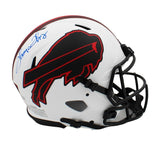 Thurman Thomas Signed Buffalo Bills Speed Authentic Lunar NFL Helmet